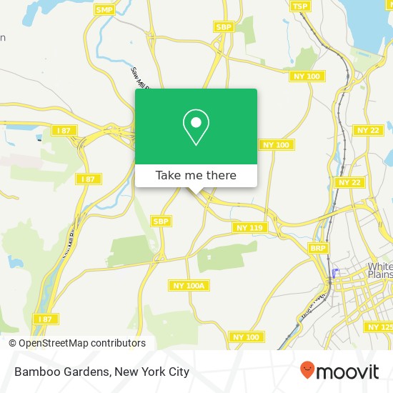 Bamboo Gardens map