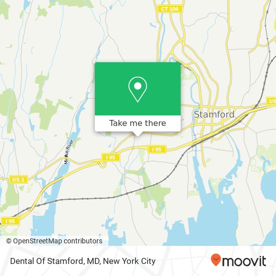 Mapa de Dental Of Stamford, MD