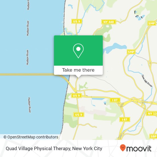 Mapa de Quad Village Physical Therapy