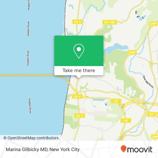 Marina Glibicky MD map