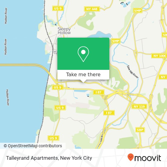 Talleyrand Apartments map