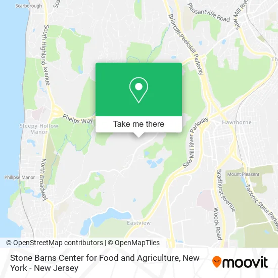 Stone Barns Center for Food and Agriculture map