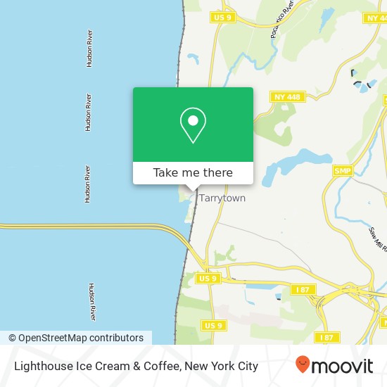 Lighthouse Ice Cream & Coffee map