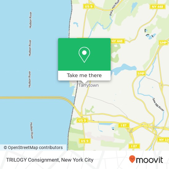 TRILOGY Consignment map