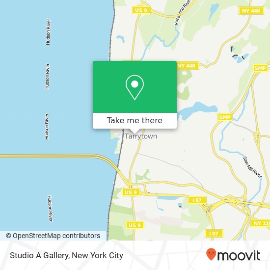 Studio A Gallery map