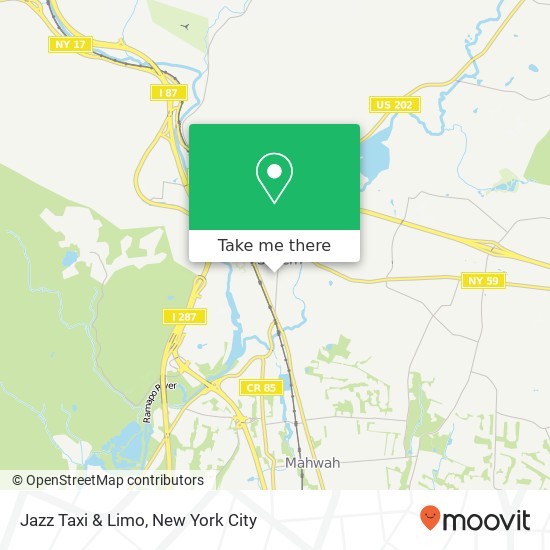 Jazz Taxi & Limo map