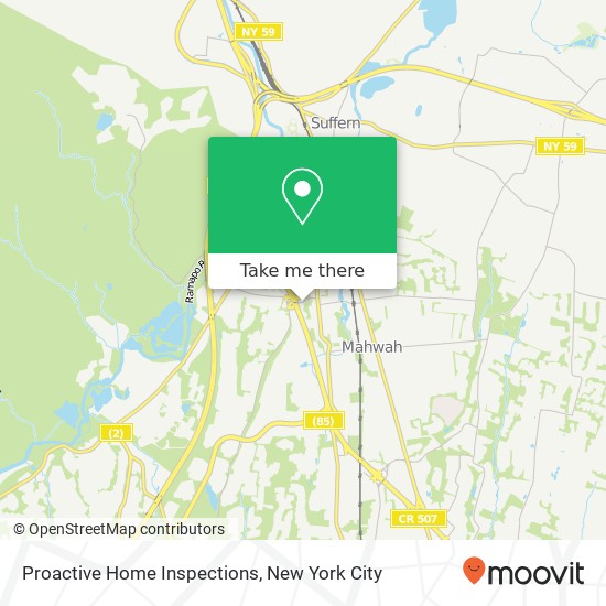 Proactive Home Inspections map