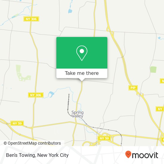 Mapa de Ben's Towing