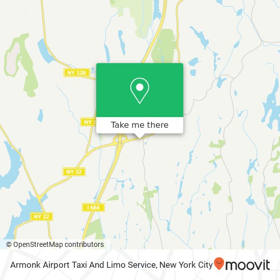 Armonk Airport Taxi And Limo Service map