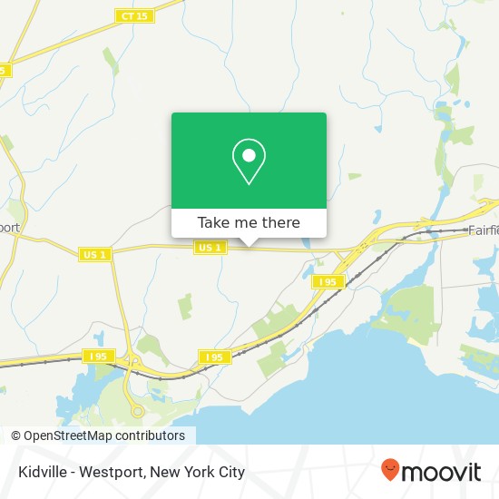 Mapa de Kidville - Westport