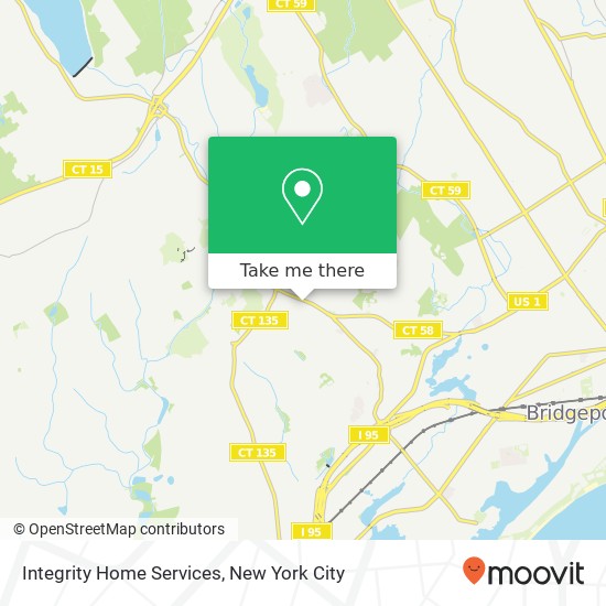 Mapa de Integrity Home Services