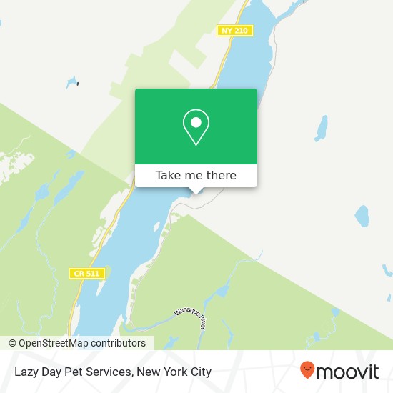 Lazy Day Pet Services map