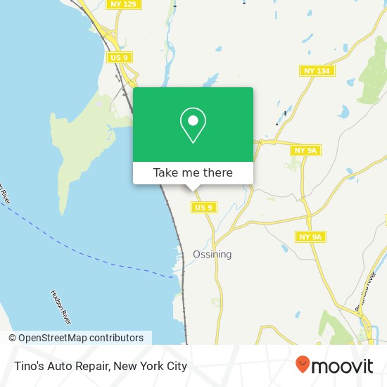 Mapa de Tino's Auto Repair