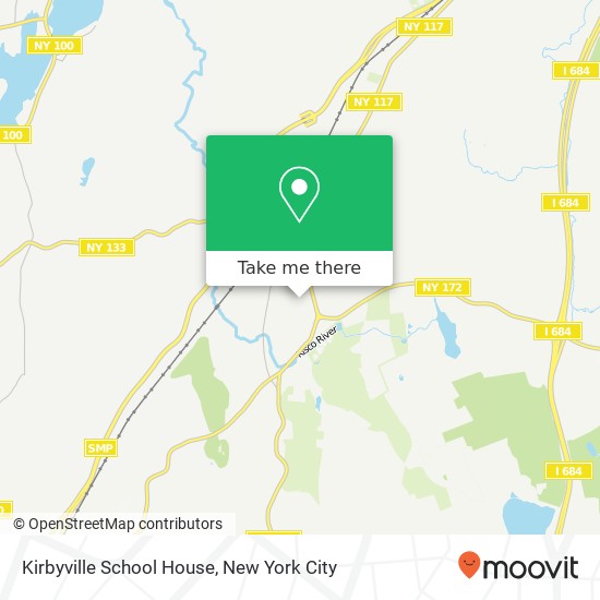 Kirbyville School House map