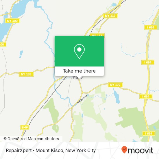 Mapa de RepairXpert - Mount Kisco