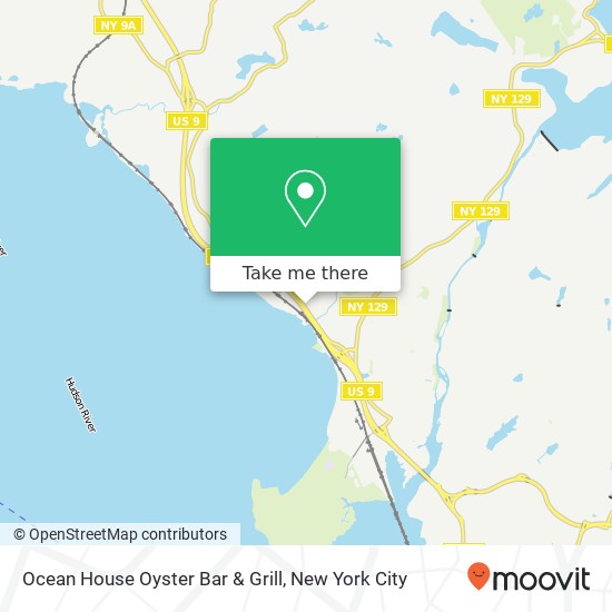 Mapa de Ocean House Oyster Bar & Grill