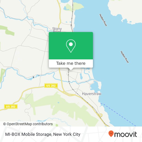 Mapa de MI-BOX Mobile Storage