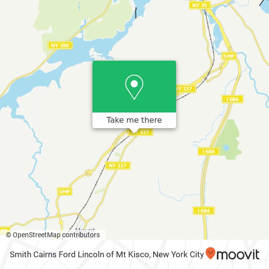 Mapa de Smith Cairns Ford Lincoln of Mt Kisco