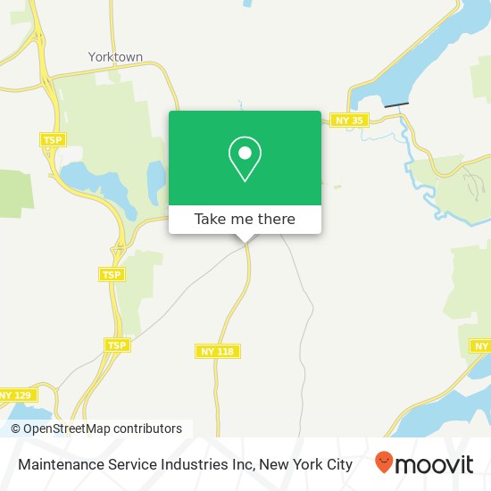 Maintenance Service Industries Inc map