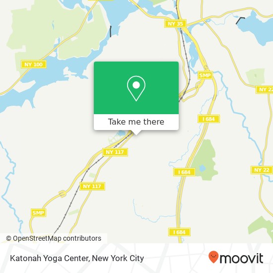 Katonah Yoga Center map