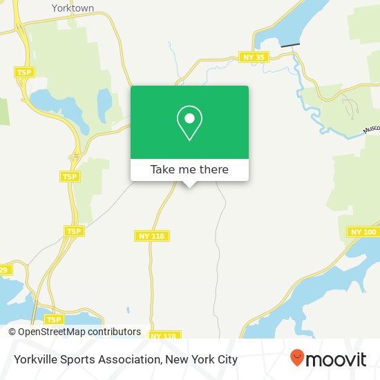 Mapa de Yorkville Sports Association