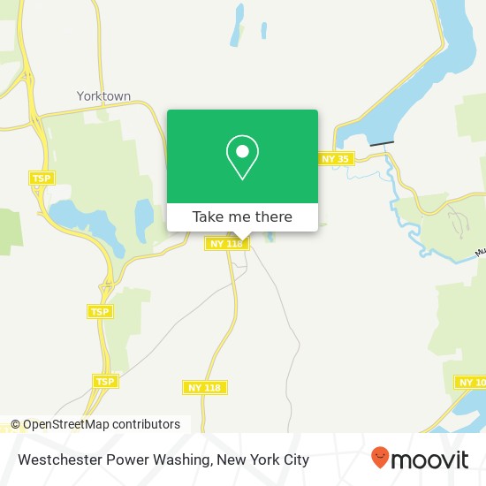 Mapa de Westchester Power Washing