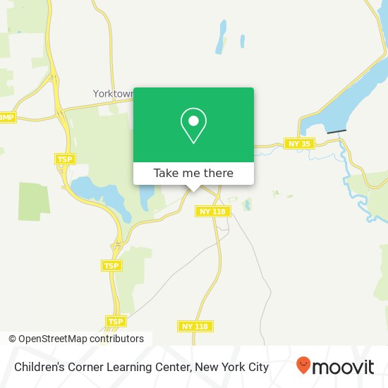 Children's Corner Learning Center map