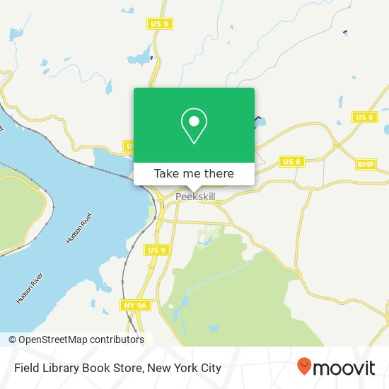 Field Library Book Store map