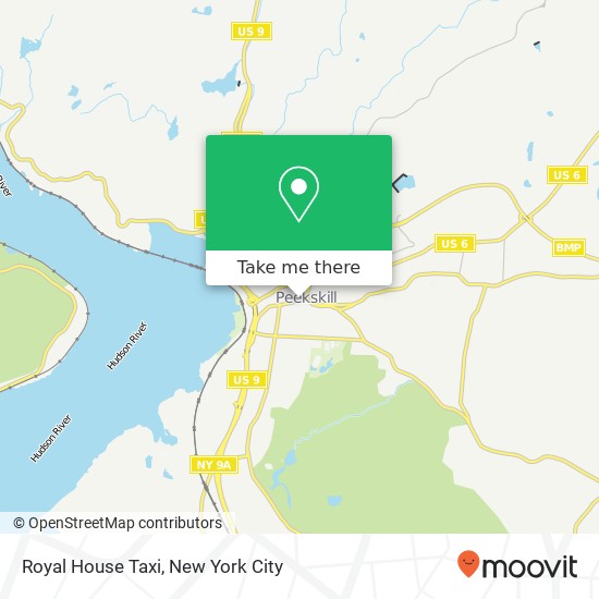 Royal House Taxi map