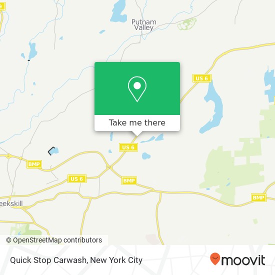 Mapa de Quick Stop Carwash