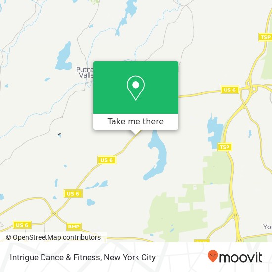 Intrigue Dance & Fitness map