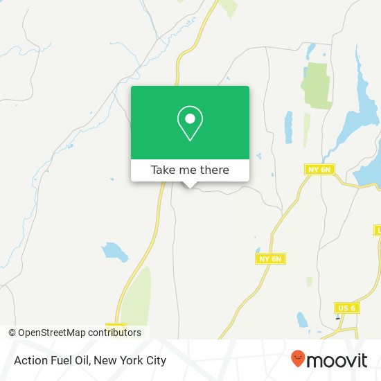 Action Fuel Oil map