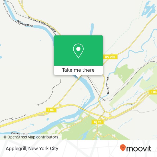 Applegrill map