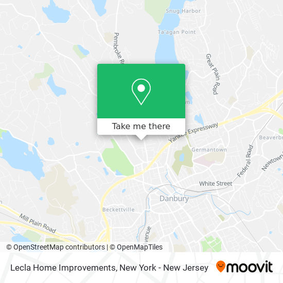 Lecla Home Improvements map