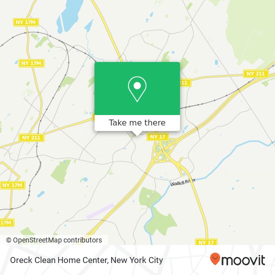 Mapa de Oreck Clean Home Center