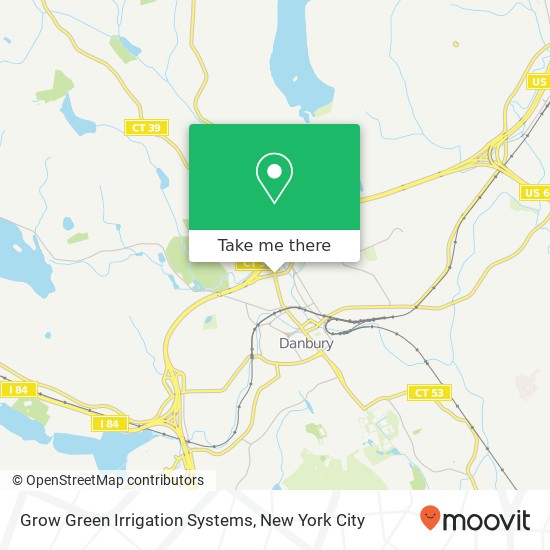 Grow Green Irrigation Systems map