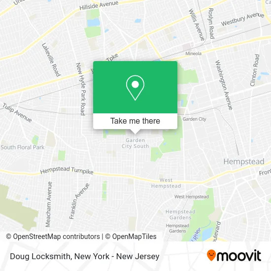 Doug Locksmith map