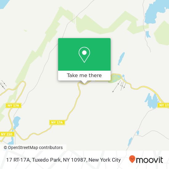 17 RT-17A, Tuxedo Park, NY 10987 map