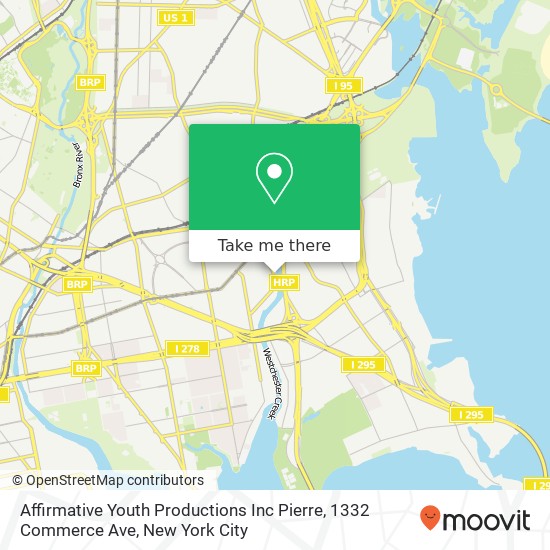Affirmative Youth Productions Inc Pierre, 1332 Commerce Ave map