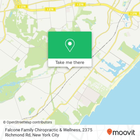 Falcone Family Chiropractic & Wellness, 2375 Richmond Rd map