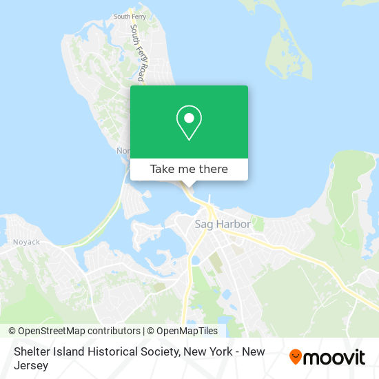 Shelter Island Historical Society map