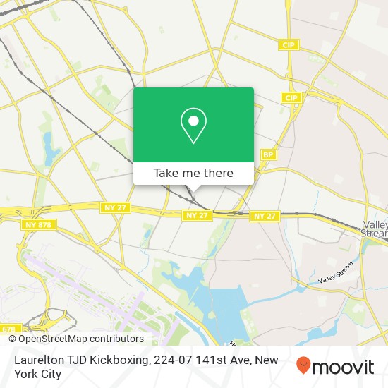 Laurelton TJD Kickboxing, 224-07 141st Ave map