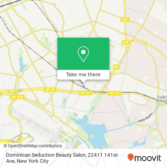 Mapa de Dominican Seduction Beauty Salon, 22411 141st Ave