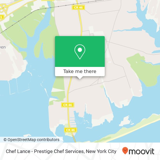 Chef Lance - Prestige Chef Services map