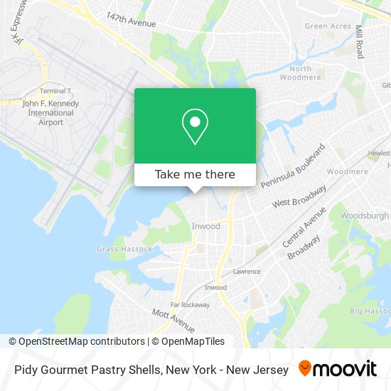 Pidy Gourmet Pastry Shells map