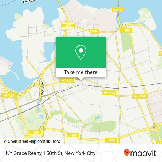 Mapa de NY Grace Realty, 150th St