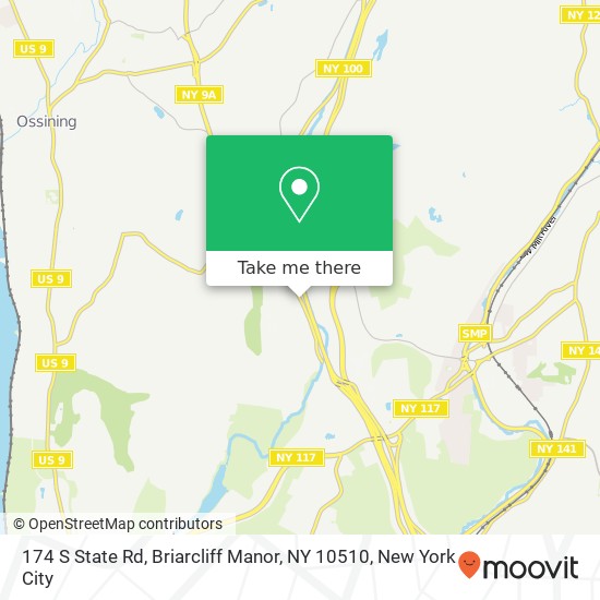 174 S State Rd, Briarcliff Manor, NY 10510 map