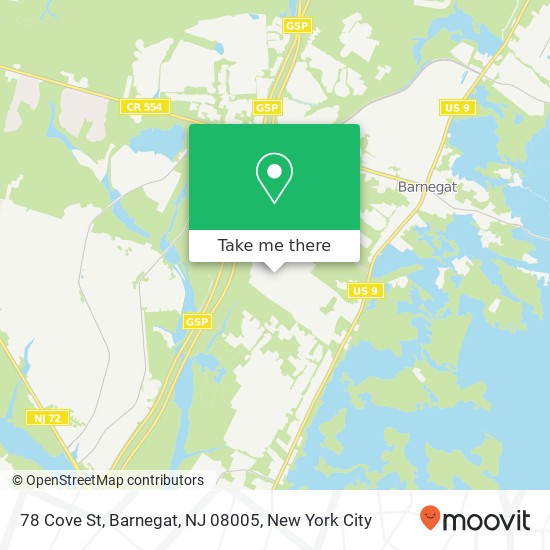 78 Cove St, Barnegat, NJ 08005 map