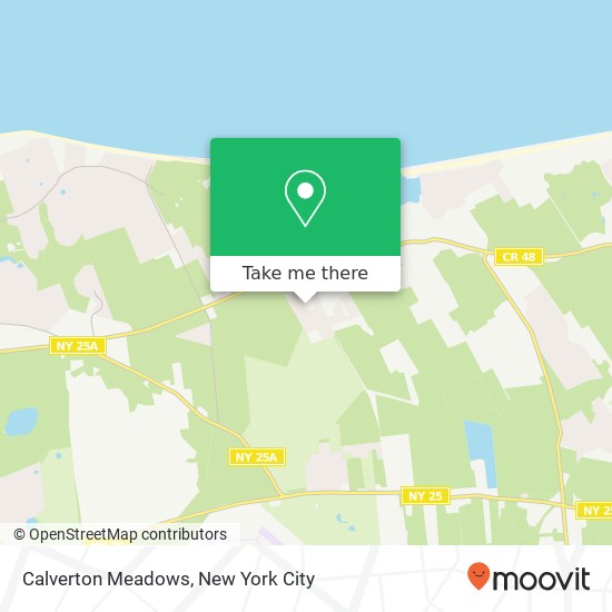 Calverton Meadows map