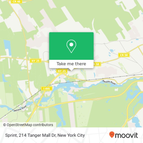 Mapa de Sprint, 214 Tanger Mall Dr